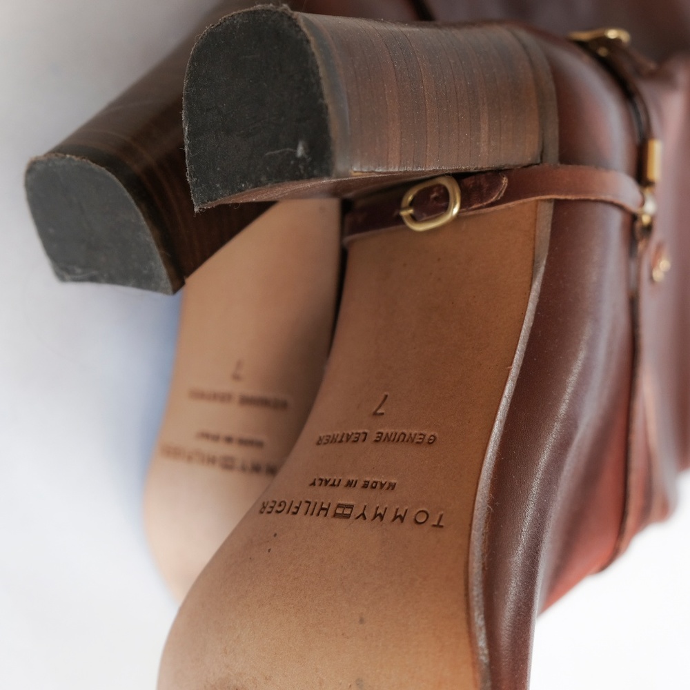leather boot - Picture 4 of 5